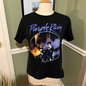 Purple Rain Vintage Style Graphic T-Shirt
